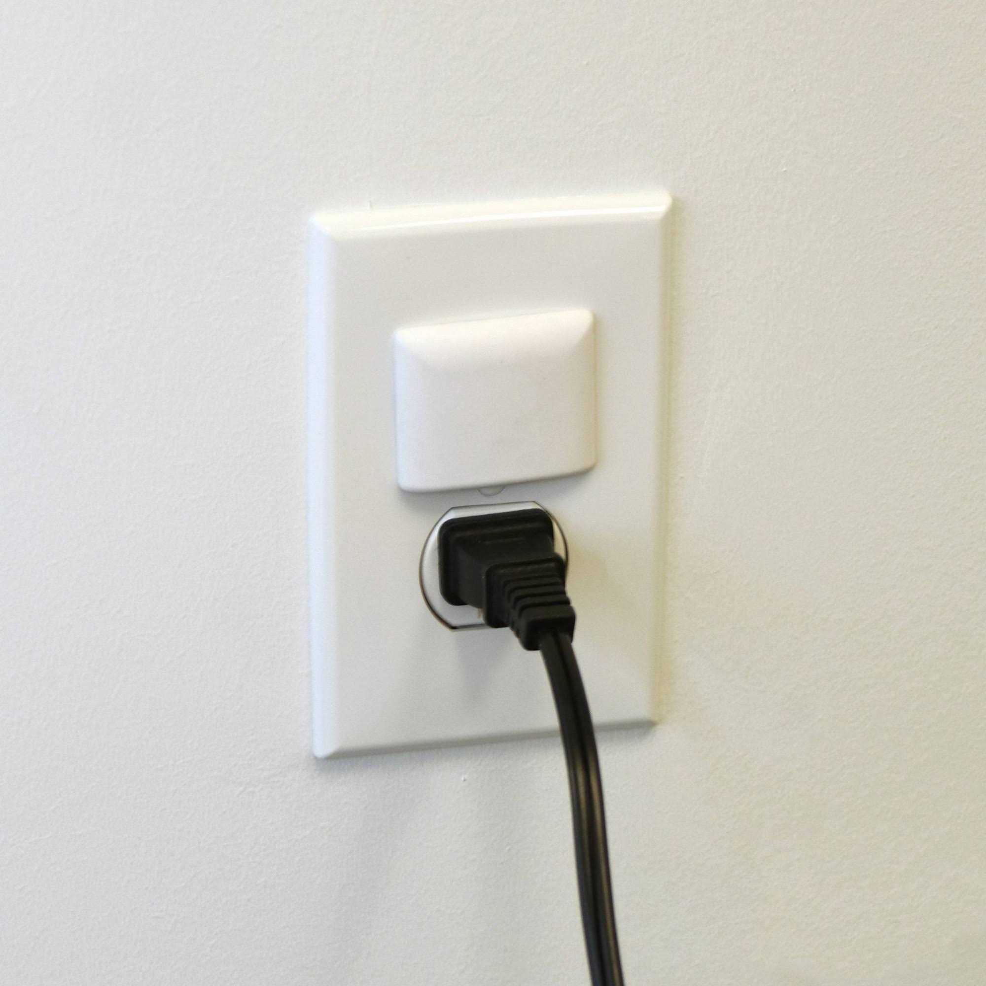 Qdos Stayput Single Outlet Plug -white - Cheap Fitting