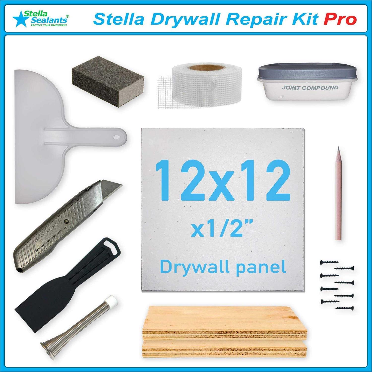 Drywall Repair Kit Pro by Stella Sealants - Cheap Fitting