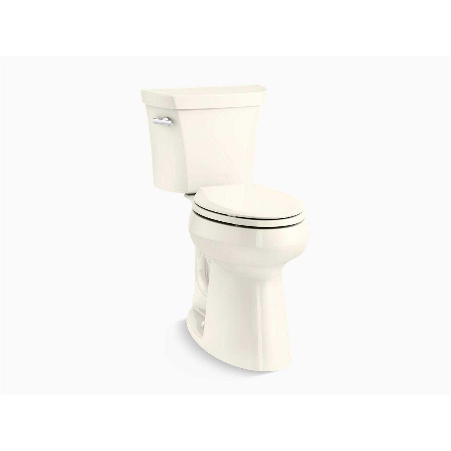 Kohler Highline Tall Two-piece Elongated 1.28 gpf Tall height toilet - Cheap Fitting
