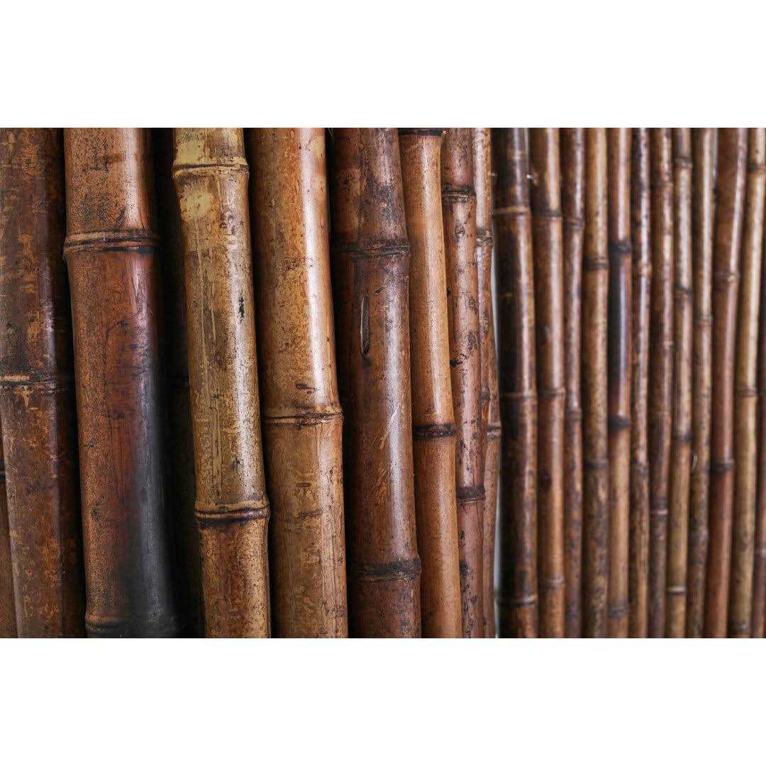 Backyard x-Scapes 3 ft. H x 8 ft. L x 1 in. D Caramel Brown Bamboo Fence Panel - Cheap Fitting