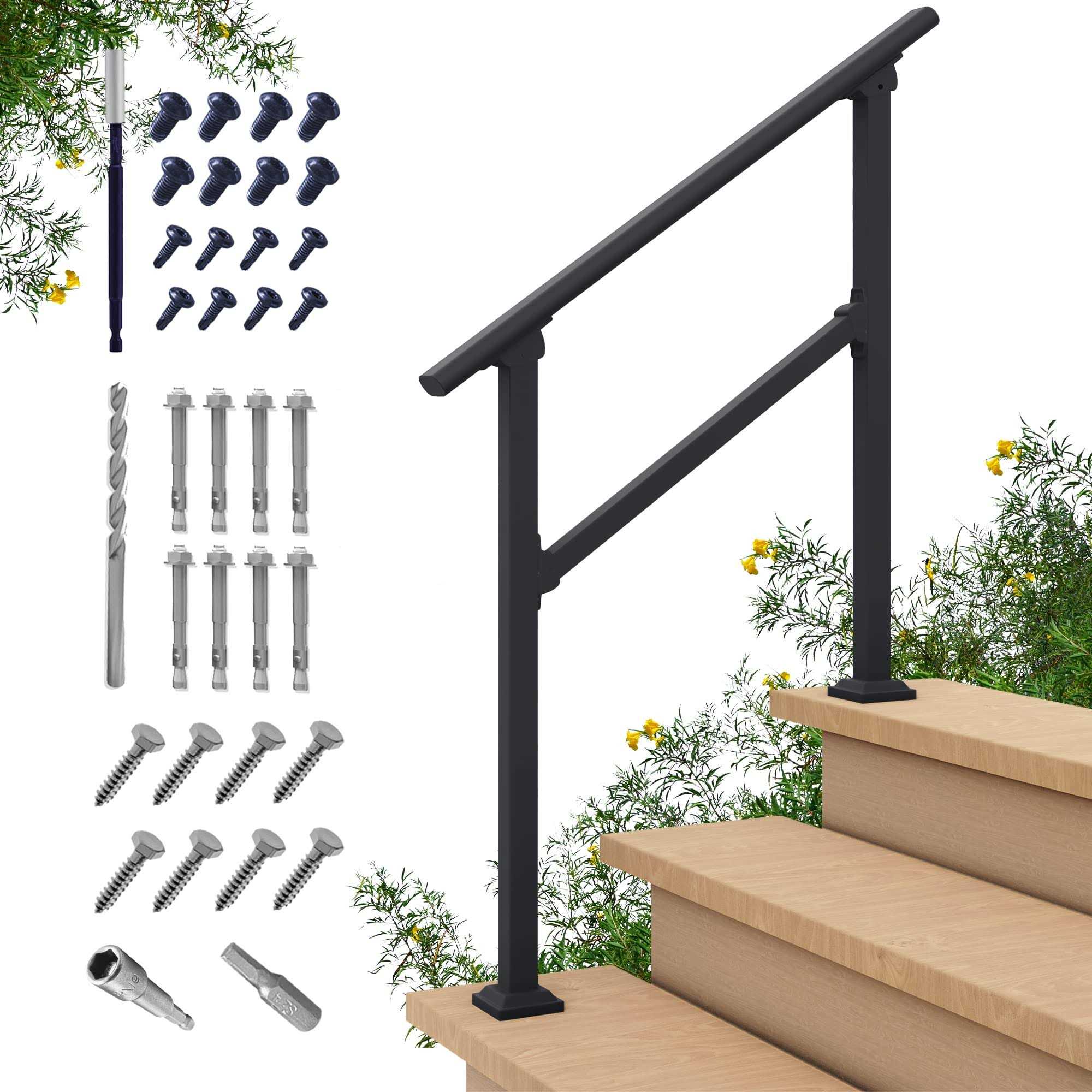 cHR Outdoor 3 Steps Handrail - Cheap Fitting