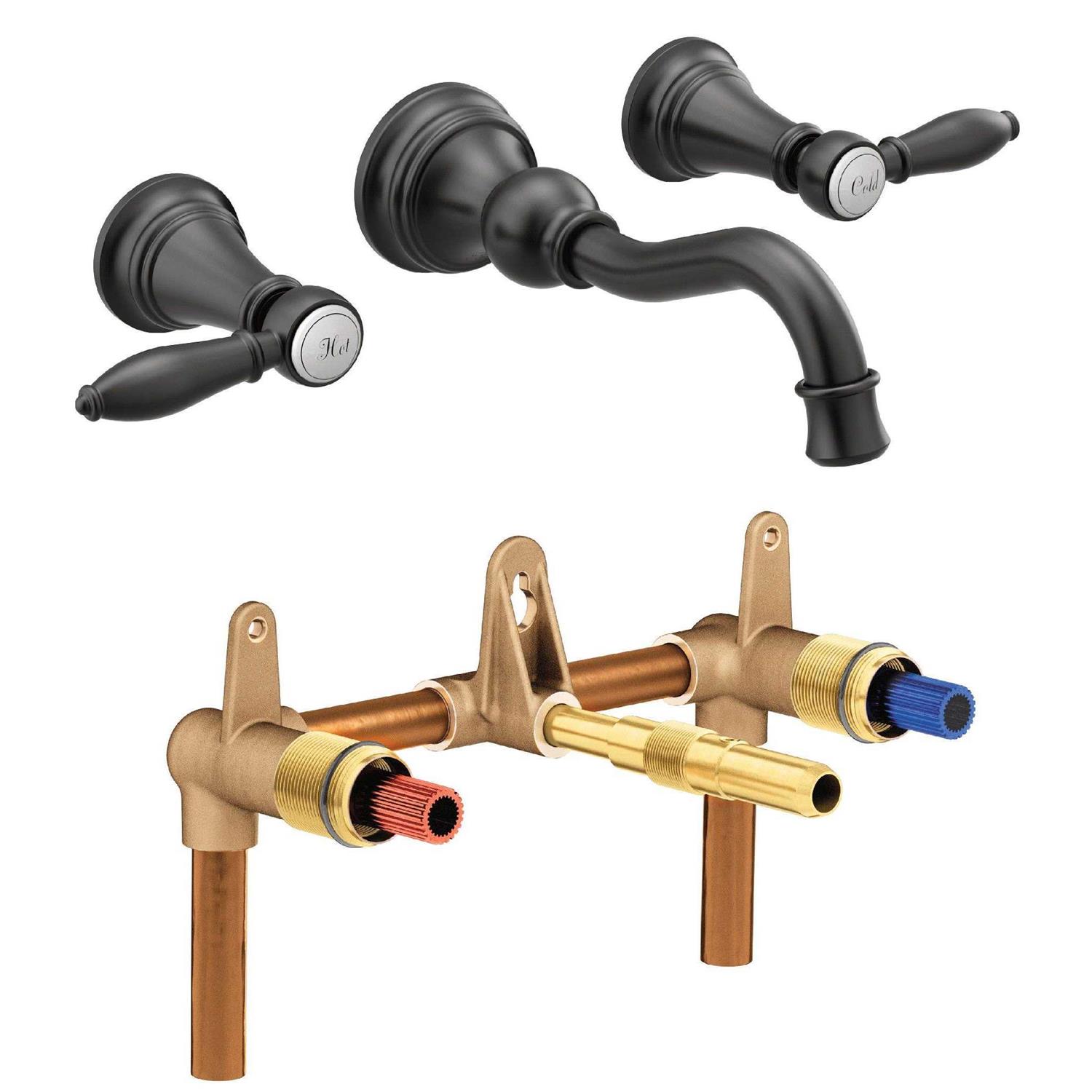 Moen 9700 M-PACT Wallmount Bathroom Faucet Rough-In Valve - Cheap Fitting