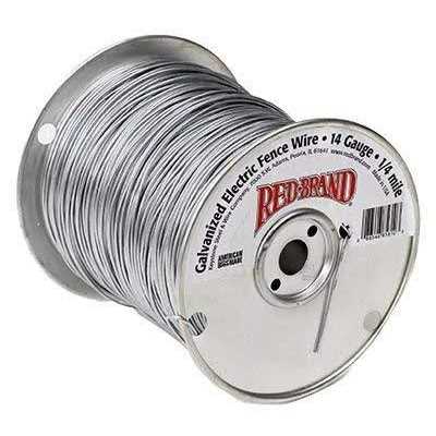 Red Brand 85612 Galvanized Electric Fence Wire - Cheap Fitting