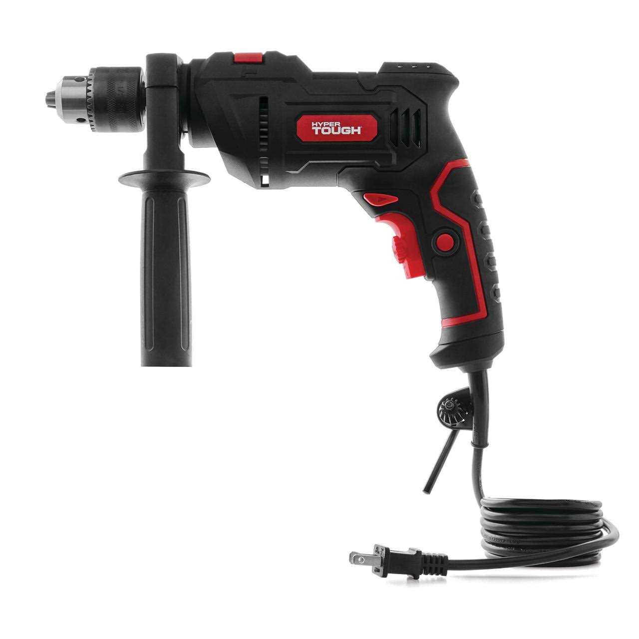 Hyper Tough 6-Amp 1/2-inch Corded Hammer Drill TD6HD - Cheap Fitting