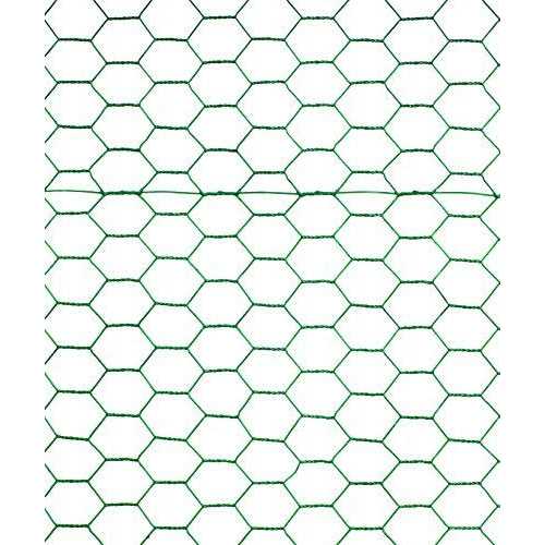 Garden Zone Vinyl Hex Netting Green 36X25′ - Cheap Fitting