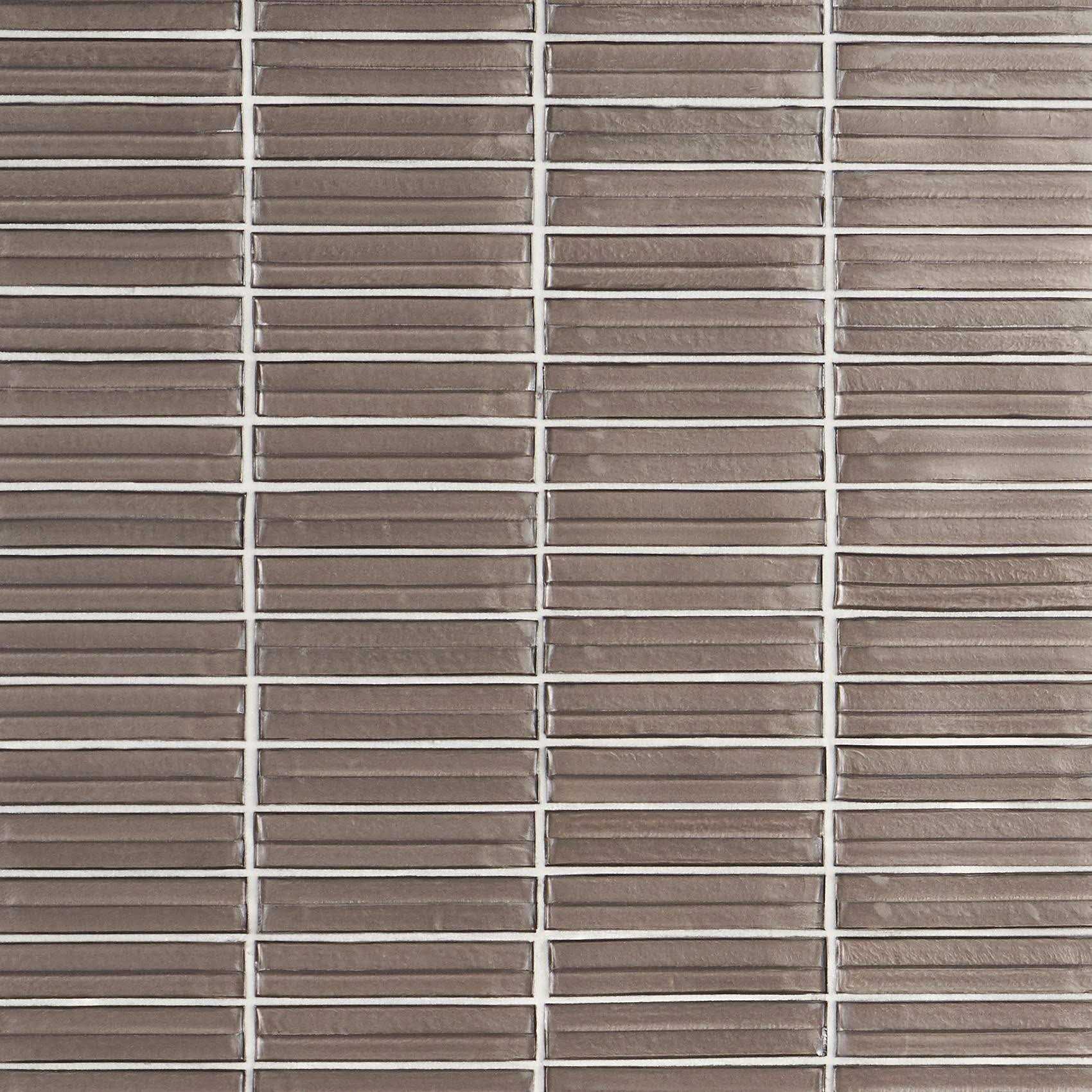 Ivy Hill Tile Tara 11.61 in. x 11.73 in. Stacked Glass Mosaic Tile - Cheap Fitting