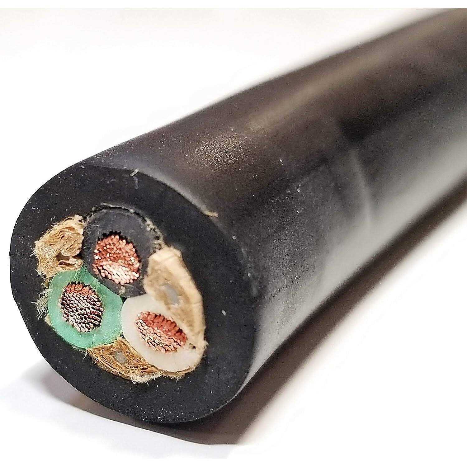 Ac/dc wire And Supply soow 10/3 Bulk Cable soow jacket, 30 Amps, 3 wire, 600v - Cheap Fitting