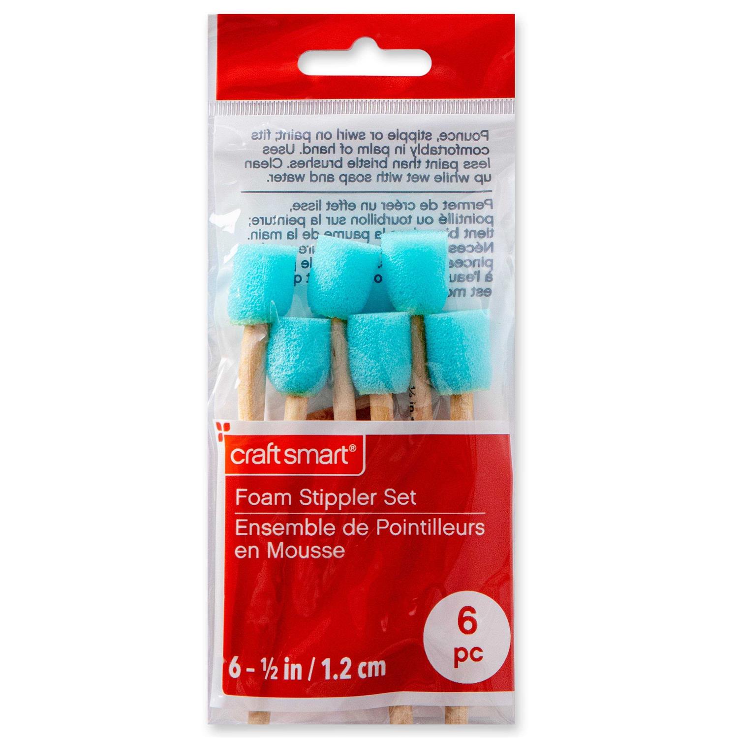 Craft Smart Foam Stippler Set - Cheap Fitting