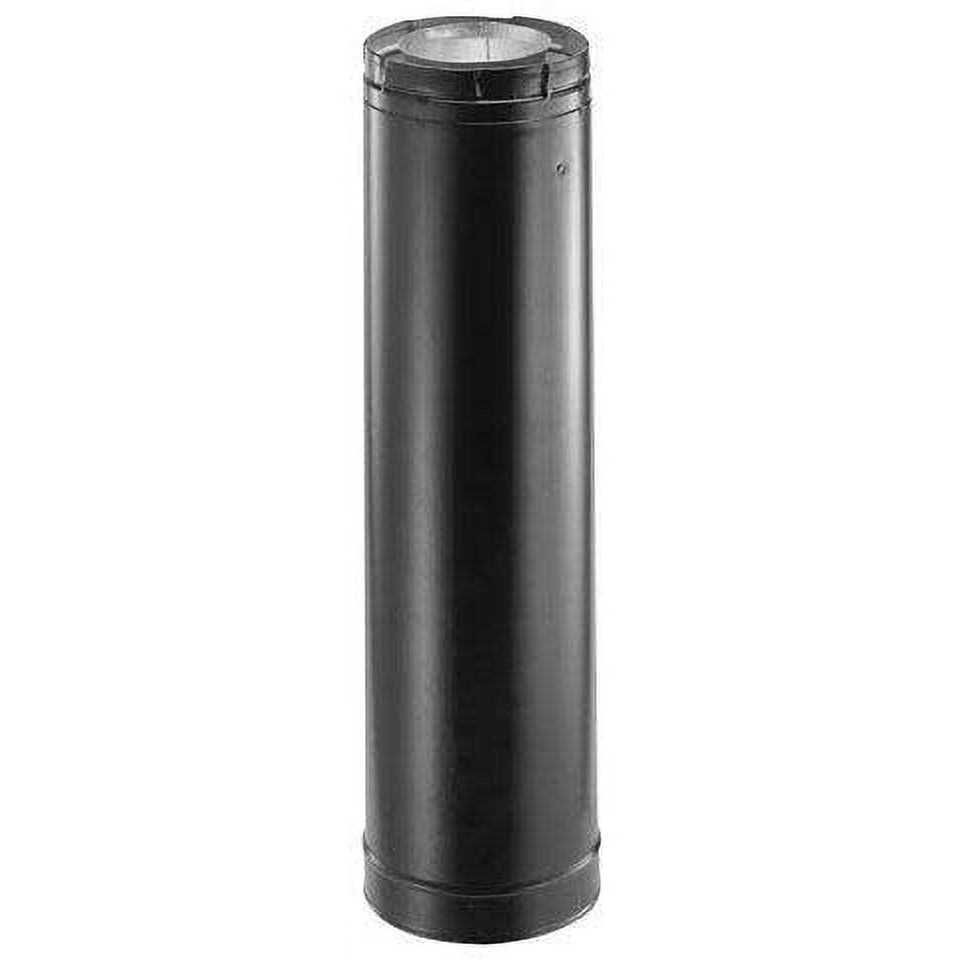 DuraVent PelletVent 3 Inch Diameter Black Vent Pipe - Cheap Fitting