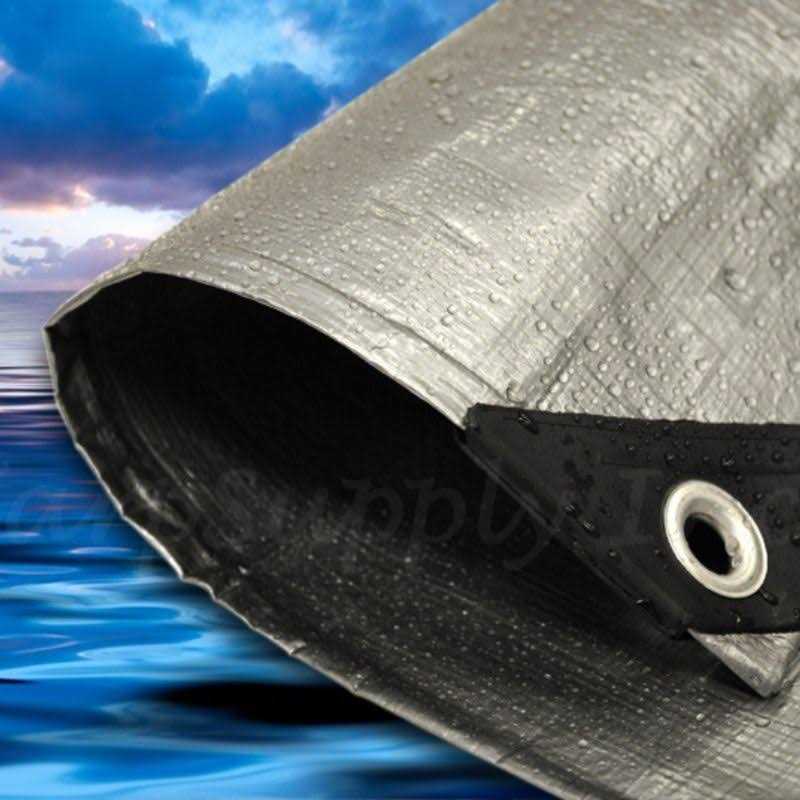 Heavy Duty Silver Poly Tarp by Tarp Supply Inc - Cheap Fitting