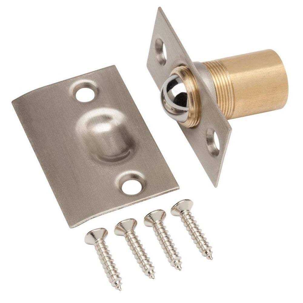 Everbilt Satin Nickel Adjustable Latch Ball Catch - Cheap Fitting