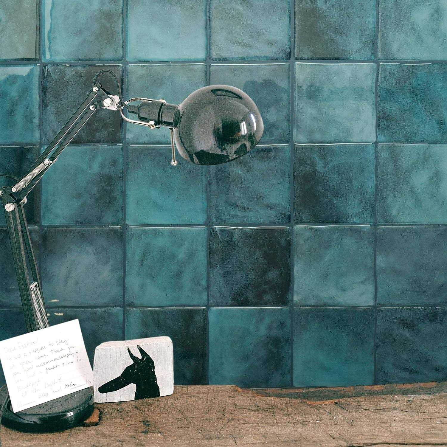 SMART TILES Peel and Stick Backsplash 5 Sheets of 9 x 9 - Cheap Fitting