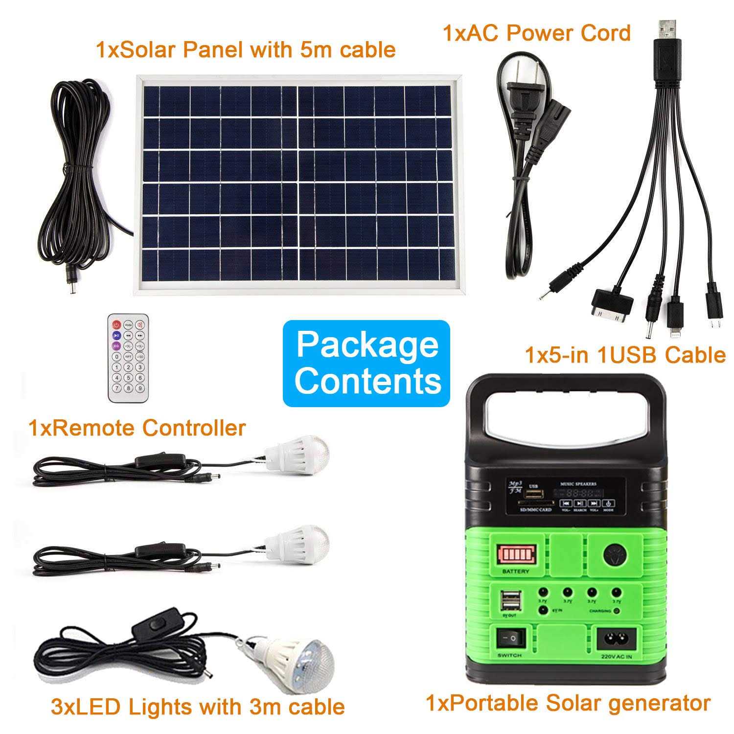 Solar Generator Portable Power Station for Emergency Power Supply - Cheap Fitting