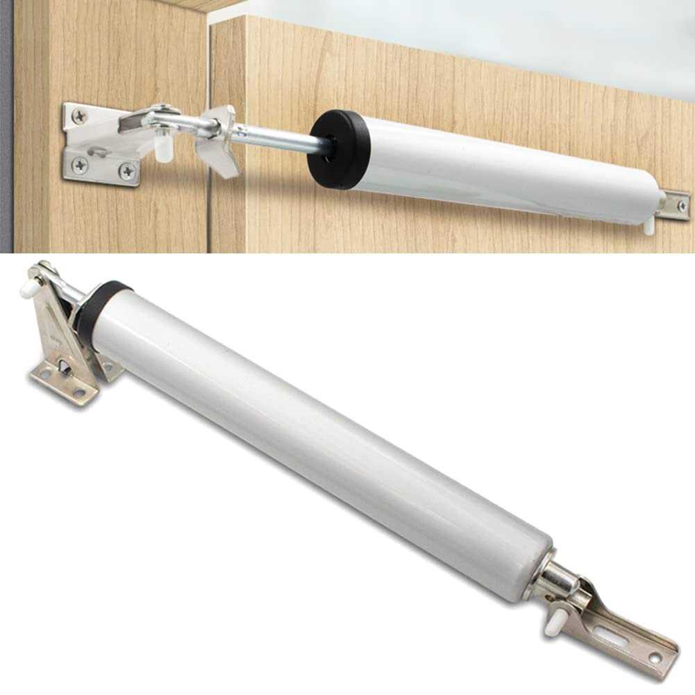 Standard Duty Pneumatic Door Closer Window Closer Snap Plate Hold Open Feature & Smooth Closing Motion - Cheap Fitting