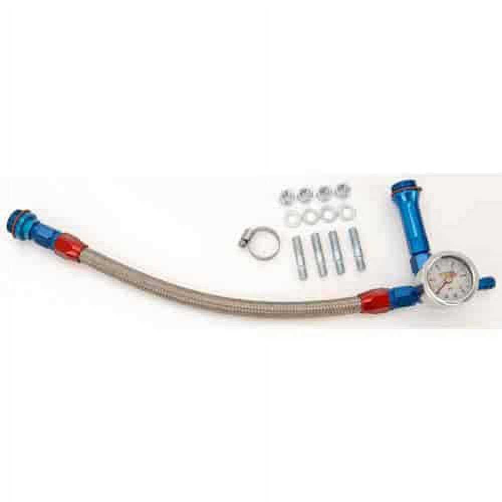 Jegs 100841 Dual Feed Fuel Line Kit Fits Holley Carburetor - Cheap Fitting
