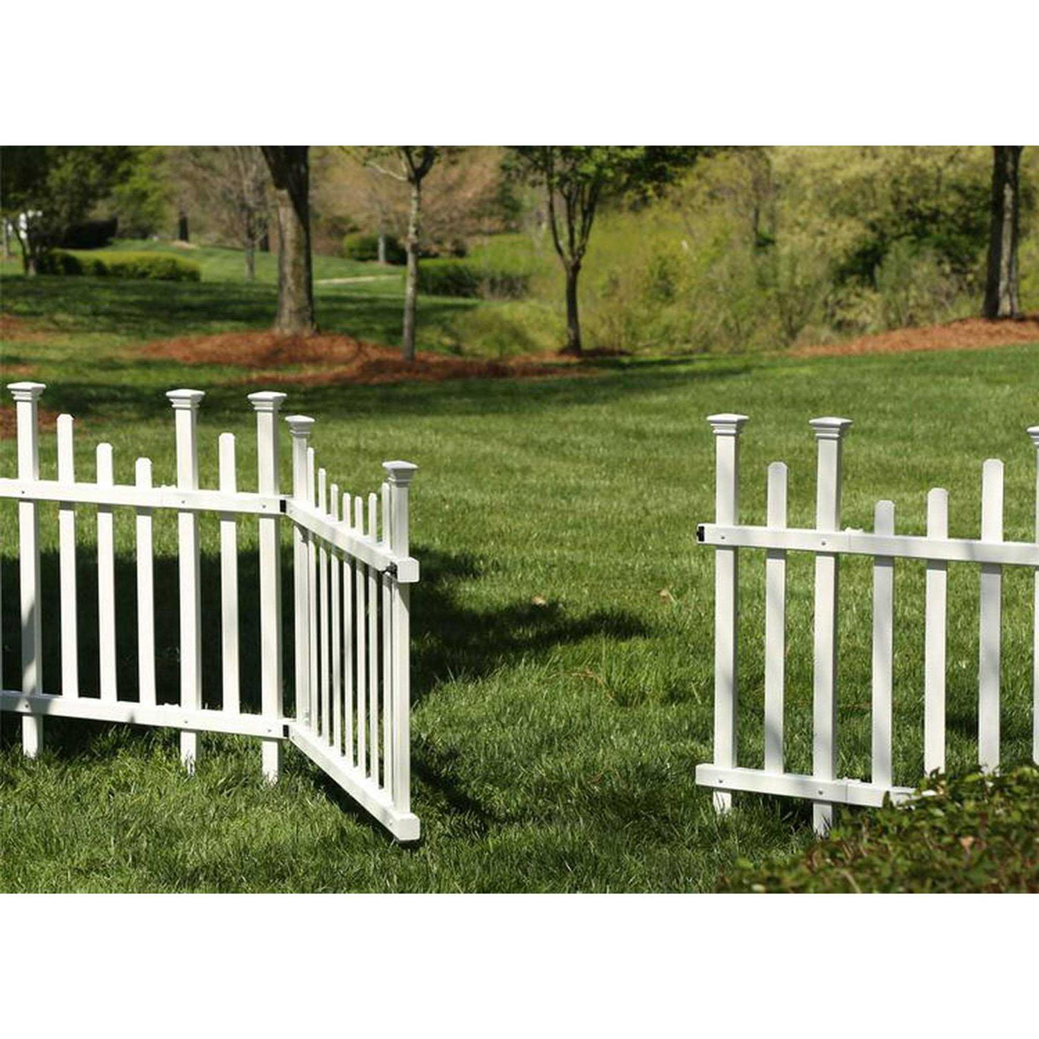 2.5 ft. H x 5 ft. W Madison Vinyl Gate Kit Zippity Outdoor Products - Cheap Fitting
