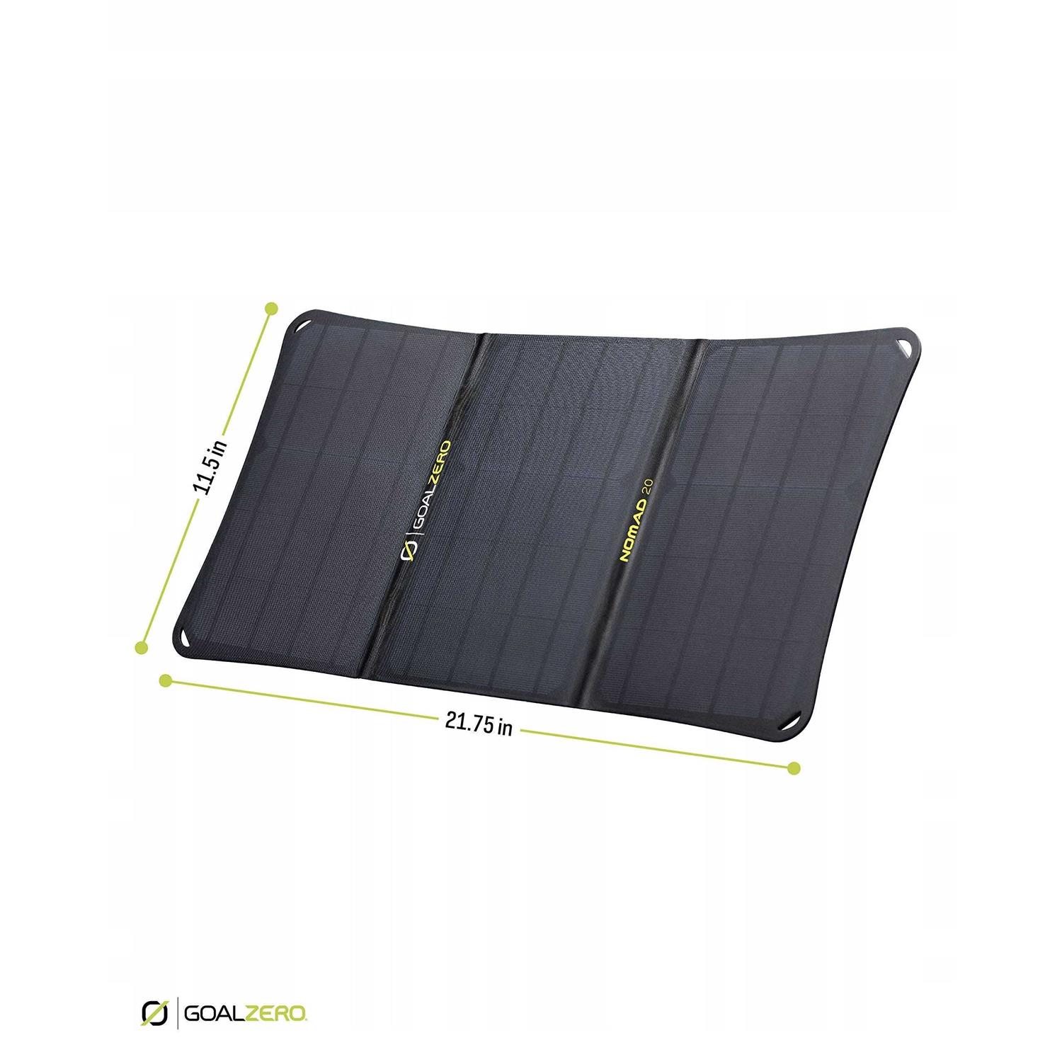 Goal Zero Nomad 20 Solar Panel - Cheap Fitting