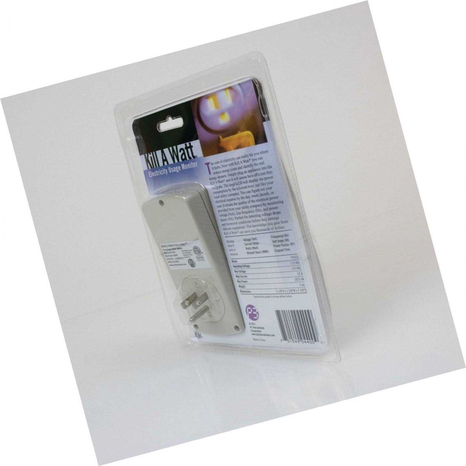 P3 Kill A Watt P4400 Power Saving Device - Cheap Fitting