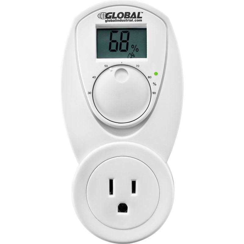 Global Industrial 246112 Plug In Humidifier Control 120V - Cheap Fitting