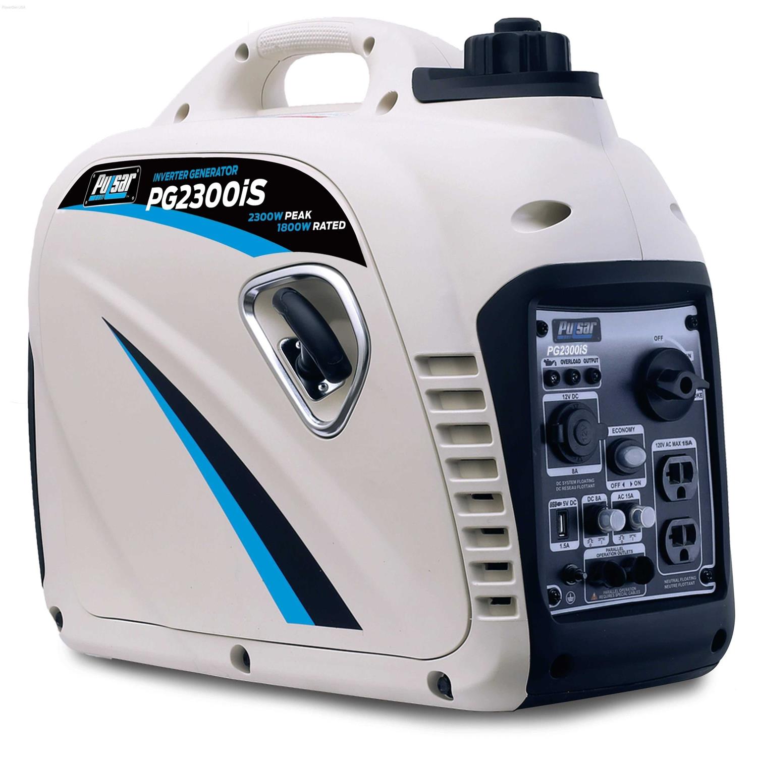 Pulsar PG2300iS 2300 Watt Portable Small Gas Powered Inverter Power Generator - Cheap Fitting