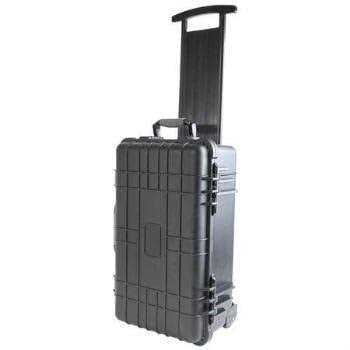 22 Rolling Weatherproof Equipment Case with Telescopic handle made of Polypropylene Plastic - Cheap Fitting