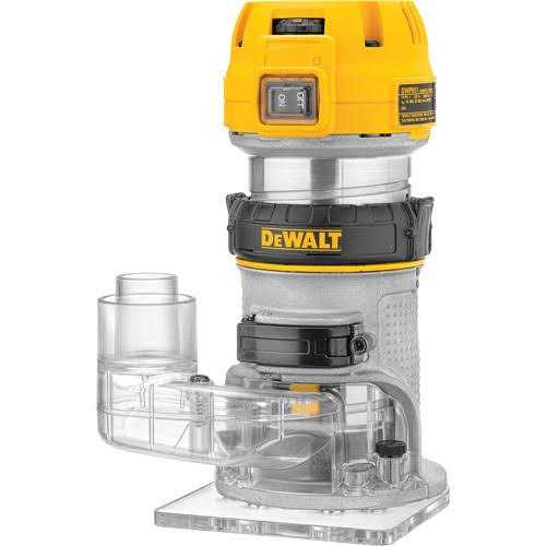 Dewalt Compact Router Dust Collection Adapter for Fixed Base DNP615 - Cheap Fitting