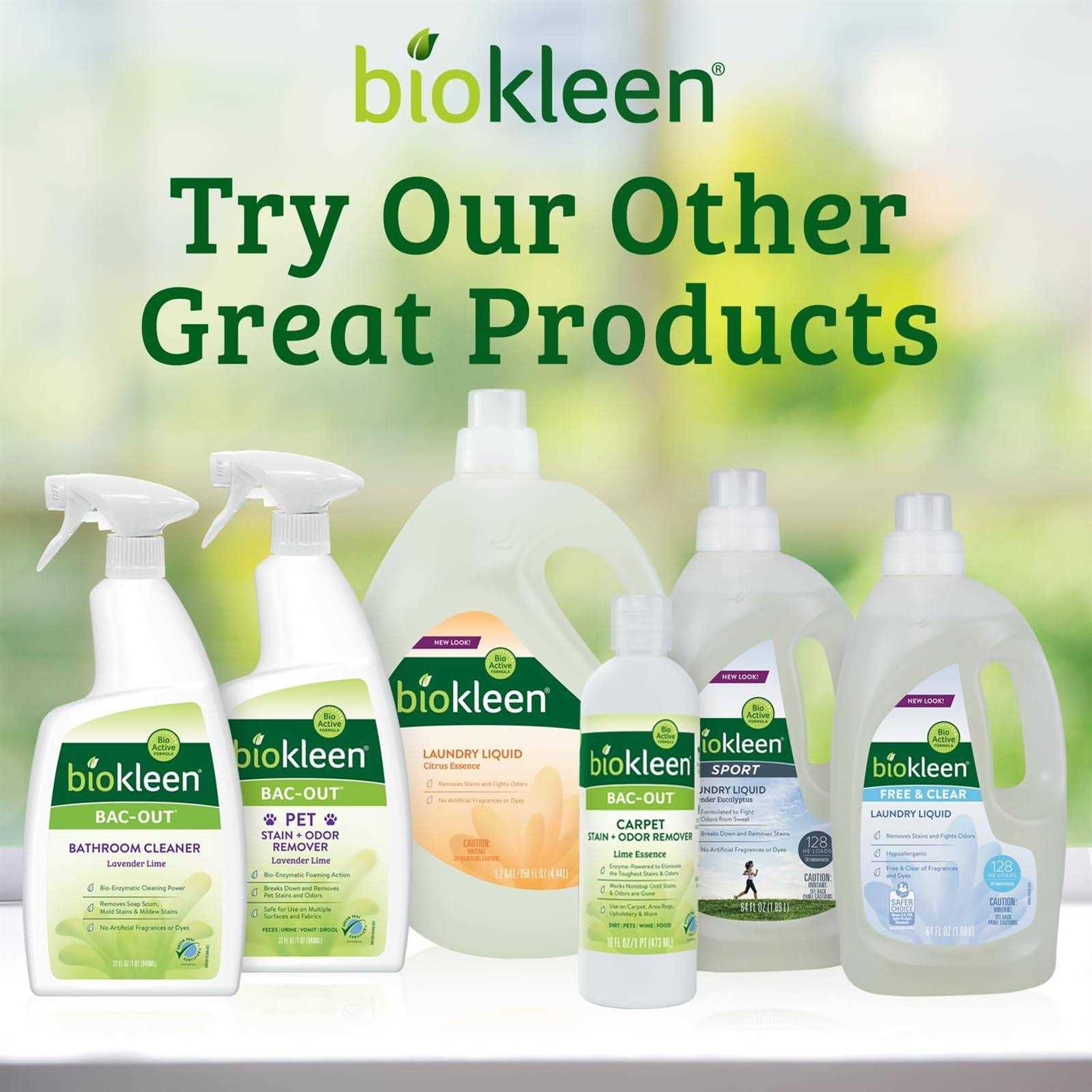 Biokleen Bac-Out Enzymatic Drain Cleaner 32 Ounce - Cheap Fitting