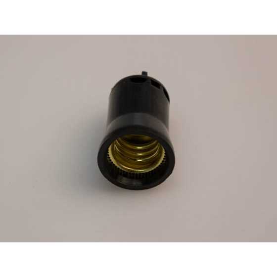 Satco 90-548 Black Pressure Fit Candelabra Base Socket - Cheap Fitting