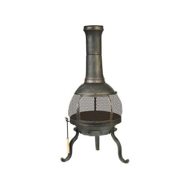 Kay Home Products 30199 Sonora Outdoor Wood Burning Chimenea Fireplace - Cheap Fitting