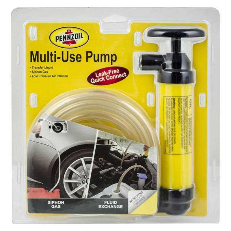 Pennzoil Pump Multi-Use - Cheap Fitting