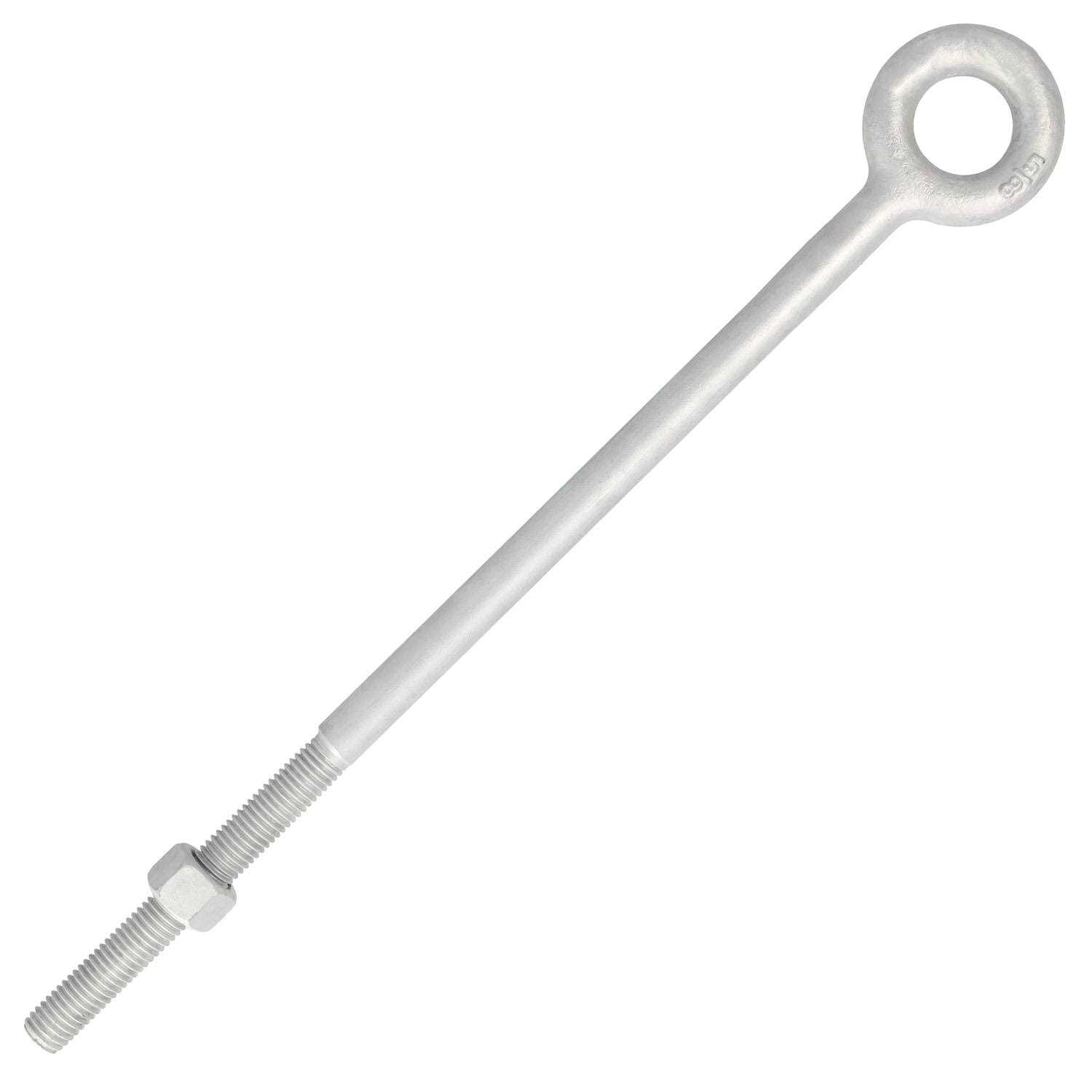 5/8 x 15 Galvanized Regular Eye Bolt - Cheap Fitting