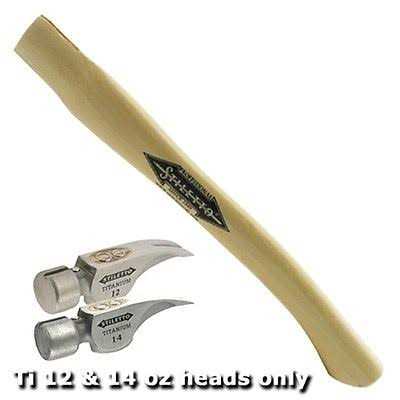 Stiletto STLHDL-C16 16 in. Curved Hickory Replacement Handle - Cheap Fitting