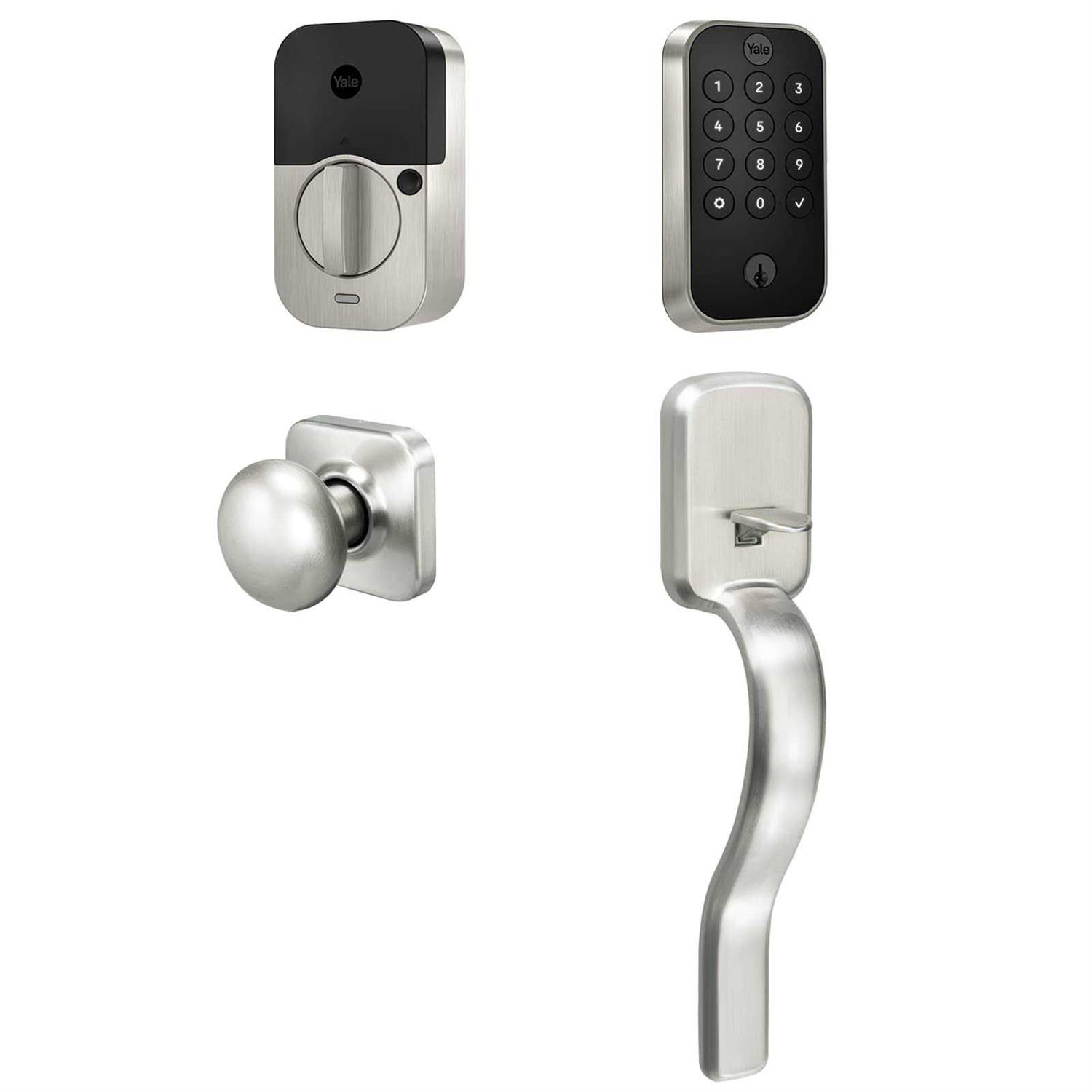 Yale Assure Lock 2 Keypad with Wi-Fi and Ridgefield Handle B-YRD410-WF1-RX-619 - Cheap Fitting