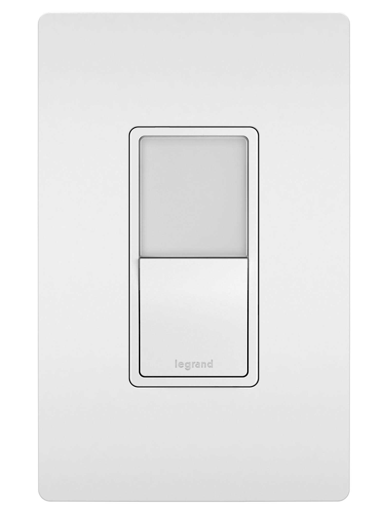Legrand NTL873WCC6 Radiant Single-Pole/3-Way Switch with Night Light White - Cheap Fitting