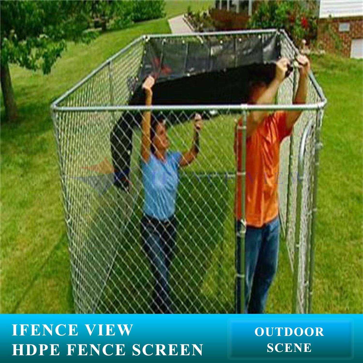 Ifence View Ifenceview Shade Cloth Fabric Fence Privacy Screen Mesh Net for Construction Site Yard Driveway Garden - Cheap Fitting