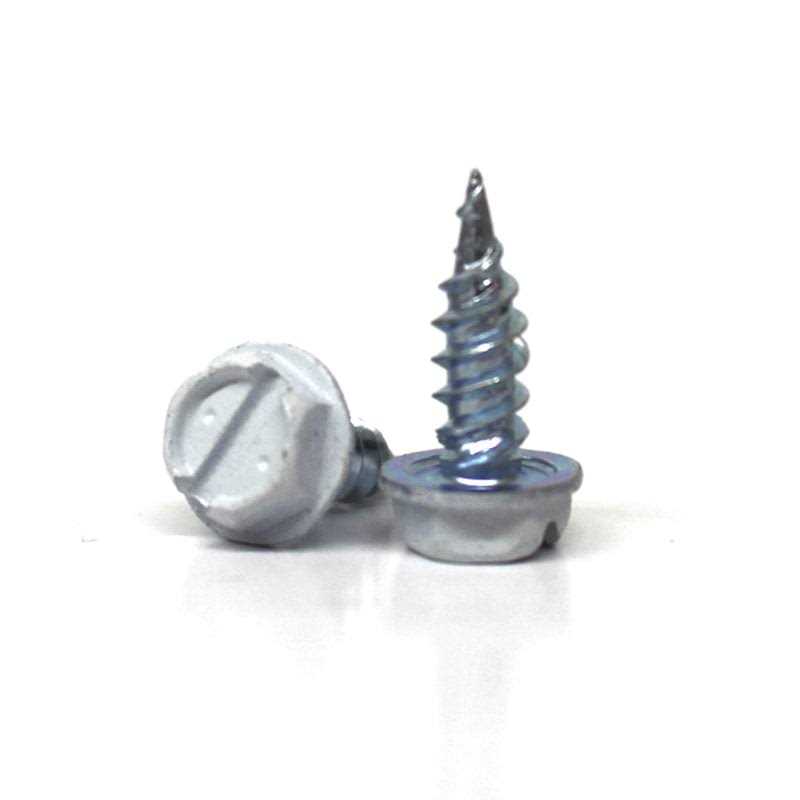 Malco Sheet Metal Screws White HW7X1/2ZWG - Cheap Fitting