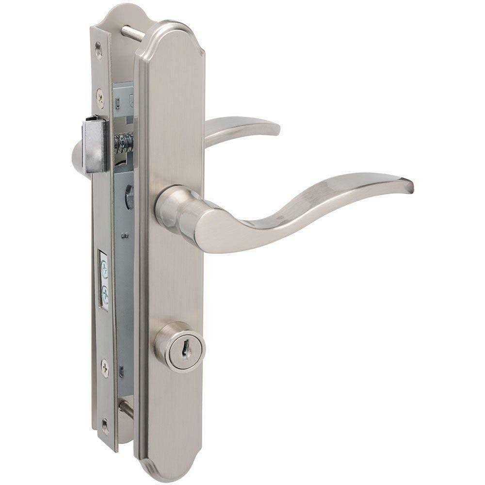 Wright Products VMT115SN Serenade Mortise Storm Door Lever Lockset - Cheap Fitting
