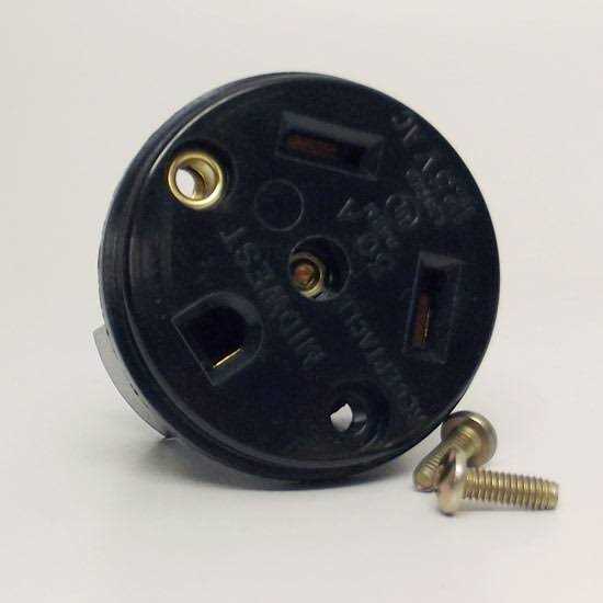 Midwest R32U 30A 2P 125V RV Receptacle - Cheap Fitting