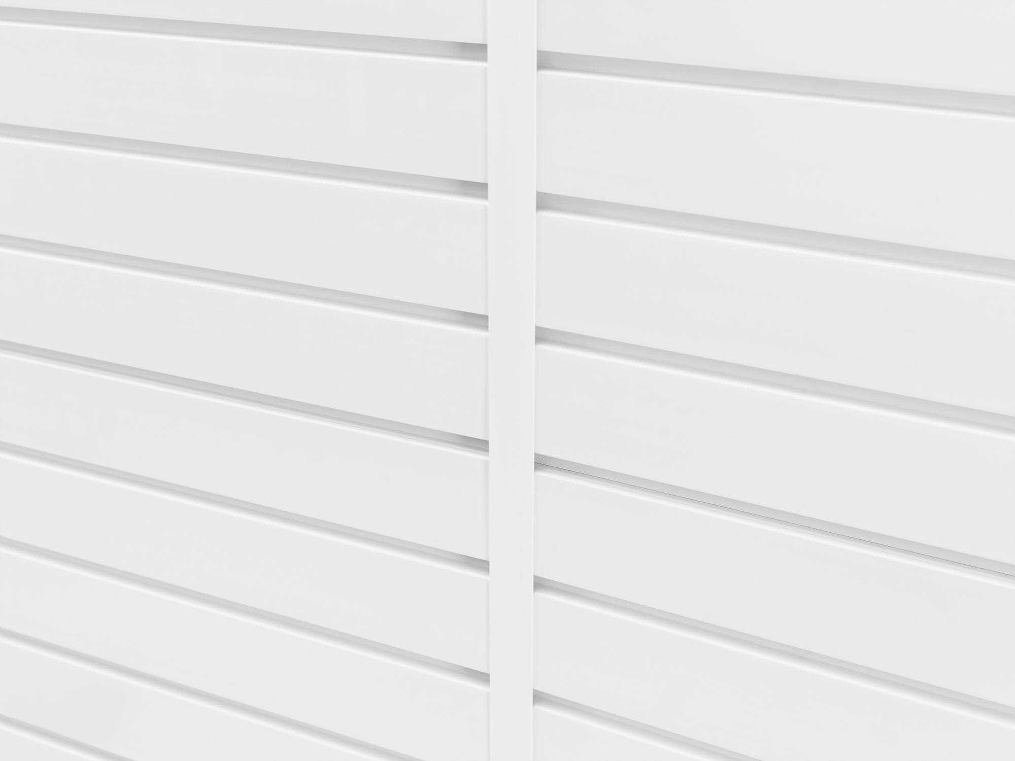 40 Sq. ft. PVC Slatwall, Silver – NewAge Products 51777 - Cheap Fitting