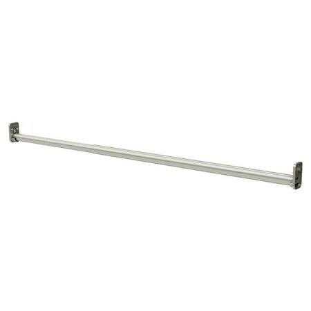 ClosetMaid Style+ 26.5 in. Satin Nickel Adjustable Hang Rod - Cheap Fitting