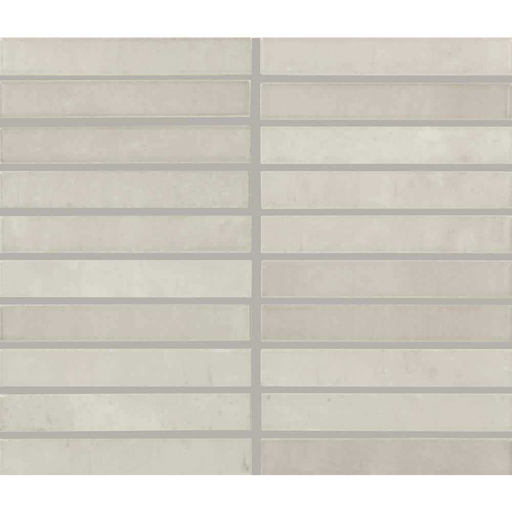 Daltile Miramo 10 in. x 12 in. Glazed Ceramic Straight Joint Mosaic Tile - Cheap Fitting