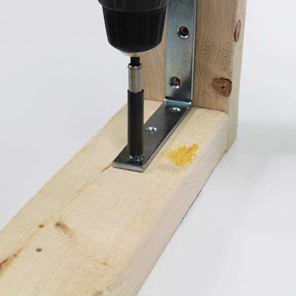 Everbilt 8 in. Zinc-Plated Corner Brace - Cheap Fitting