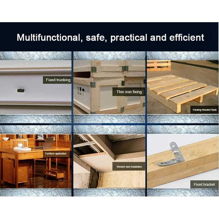 breezliy 2100 pcs brad nails 7 sizes multi-length galvanized straight finishing nail,each specification has an independent sp - Cheap Fitting