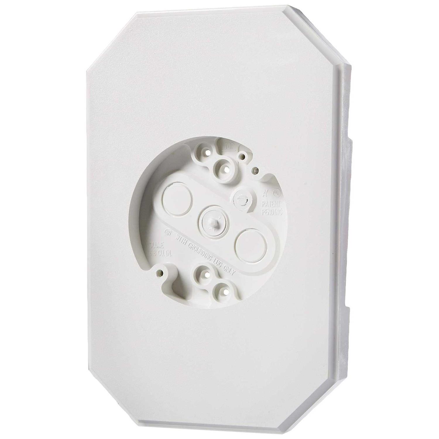 Arlington 8141DBL Siding Mounting Kit with Built-in Box - Cheap Fitting