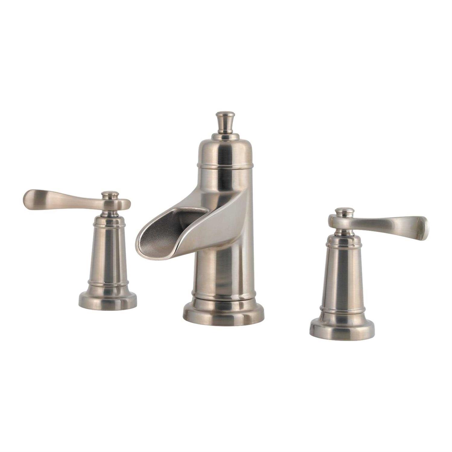 Pfister Ashfield 2-Handle Widespread Bathroom Faucet Brushed Nickel - Cheap Fitting