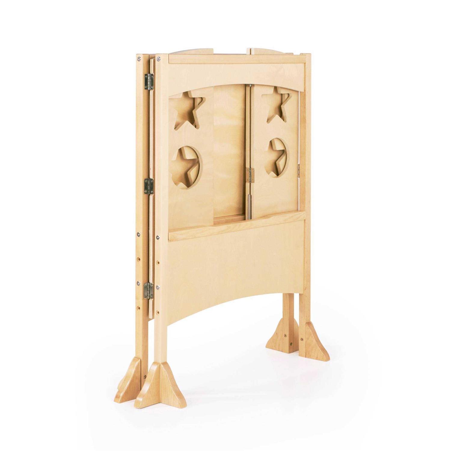 Guidecraft Classic Kitchen Helper Stool With 2 Keepers Double Wide - Cheap Fitting