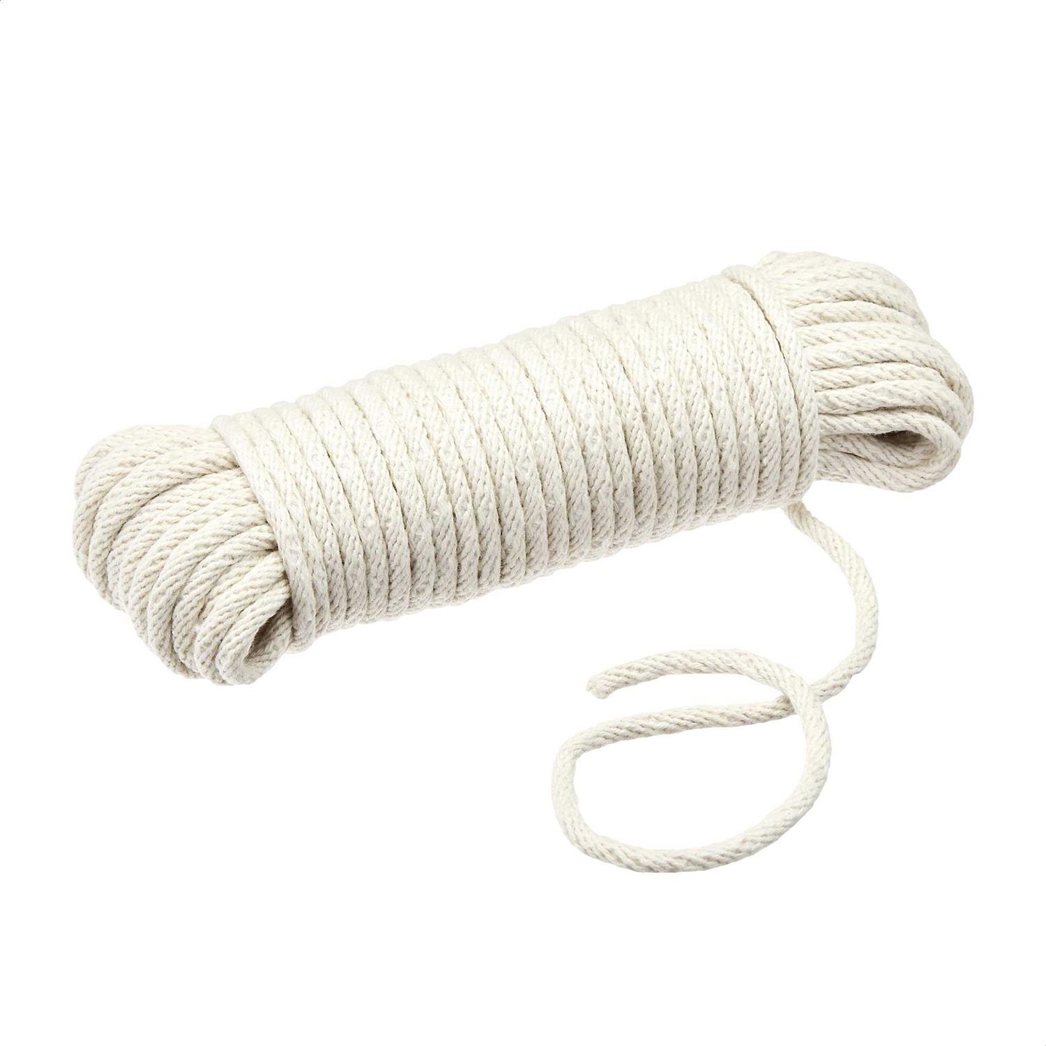Amazon Basics Natural Cotton Braided Rope All-purpose - Cheap Fitting