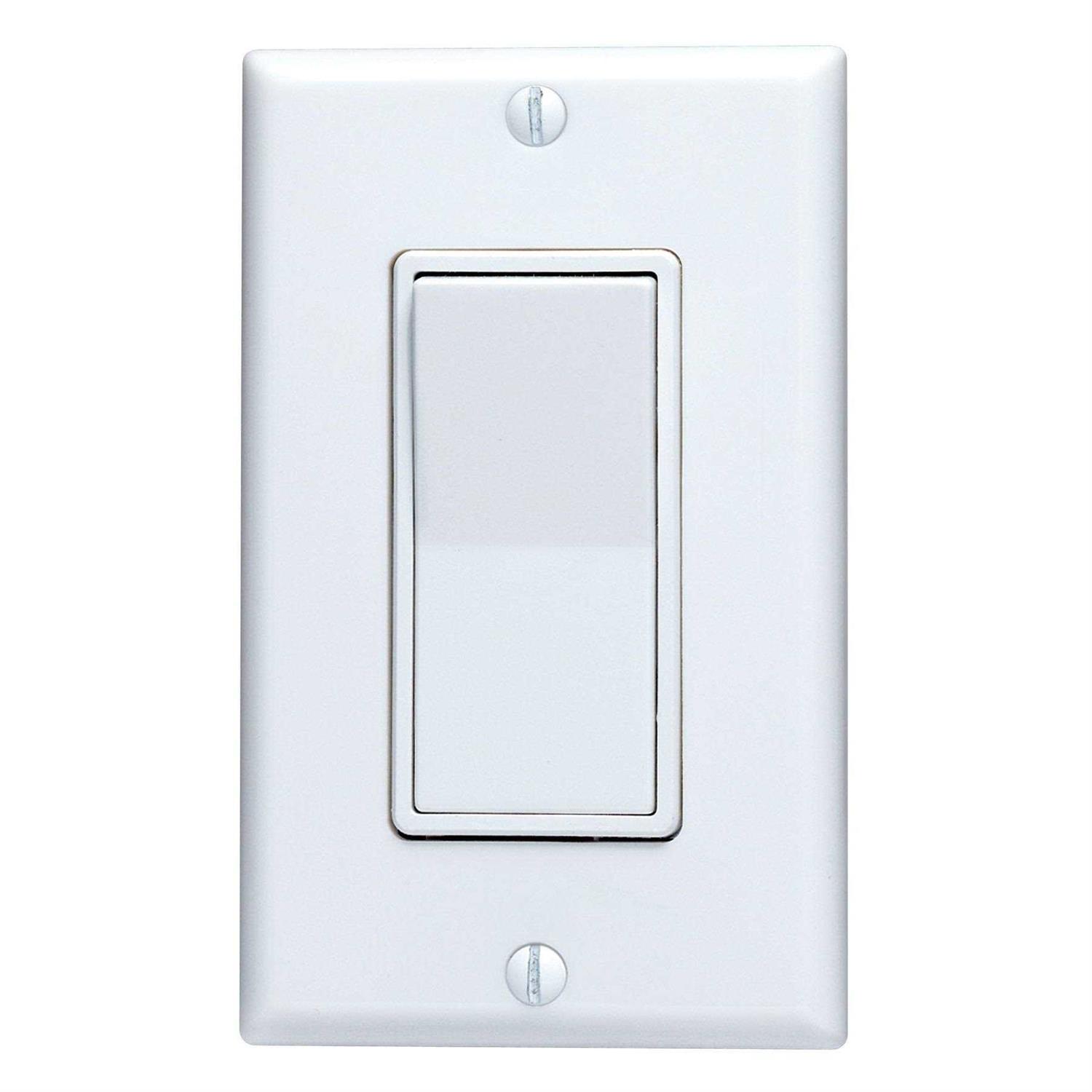 Leviton Decora Rocker Single Pole Switch - Cheap Fitting