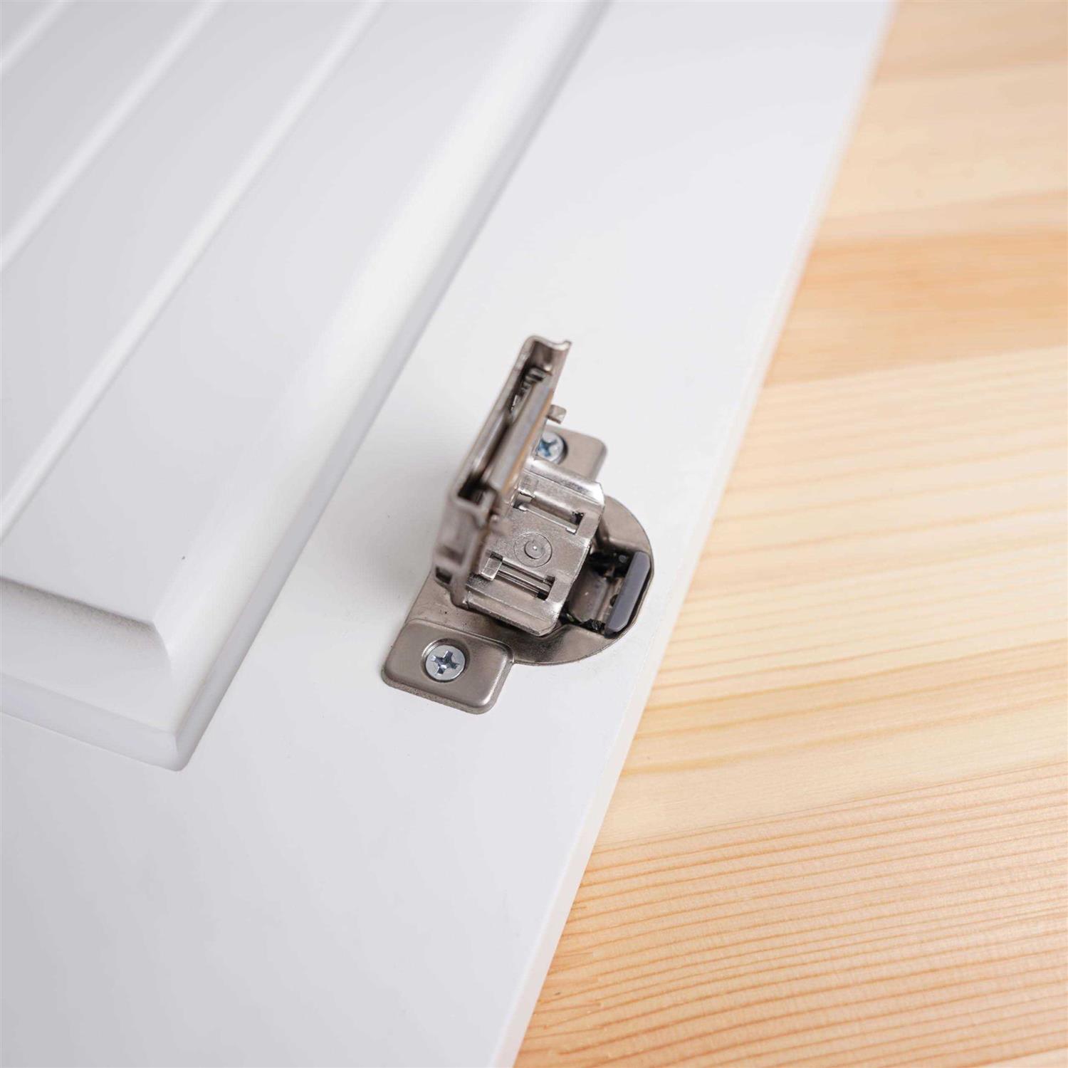 DecoBasics Cabinet Restrictor Clips 86° Degree Angle Cabinet Door Hinge Restrictor Clip for Soft Close Hinge-90° Opening Kitchen - Cheap Fitting