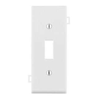 Leviton White 1-Gang Toggle Wall Plate PSC1-W - Cheap Fitting